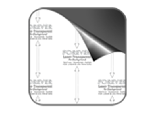 Picture of FOREVER Laser Transparent No-Cut Heat Transfer Paper - 11" x 17" (100 sheets/pack)